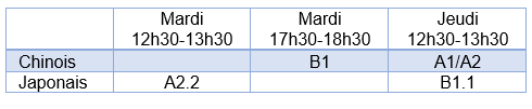 Calendrier